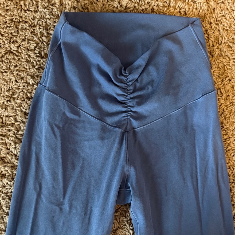 Aerie Blue Flare Leggings - Picture 2 of 5